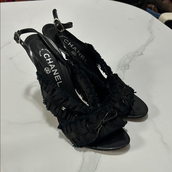 Chanel Black Women's Sandals - Picture 7 of 7